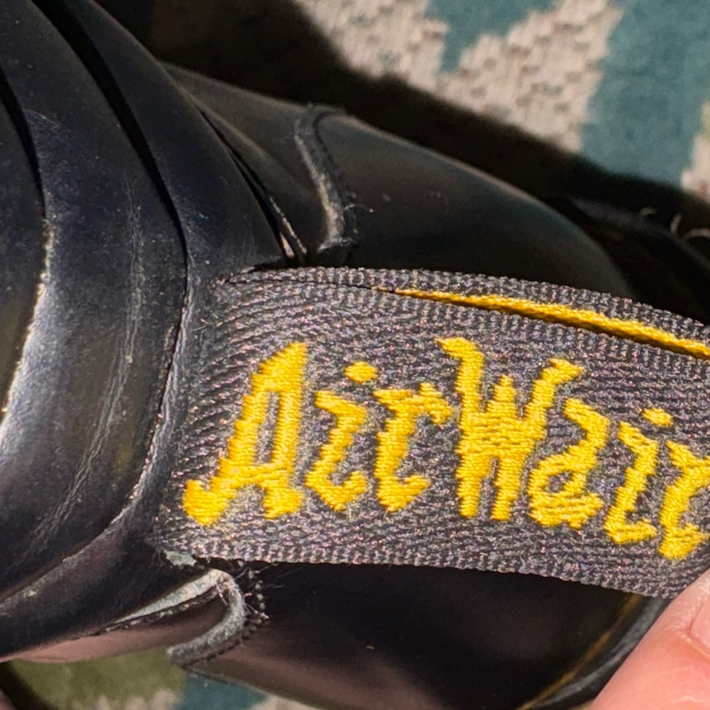 Dr. Martens Persephone Black Leather Platform Heeled Boots | Size 5 - Picture 14 of 16